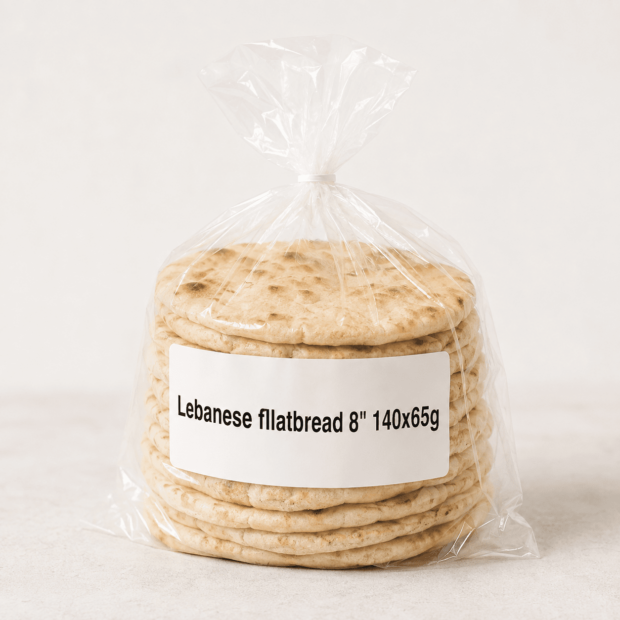 Lebanese fllatbread 8" 140x65g - Image 1