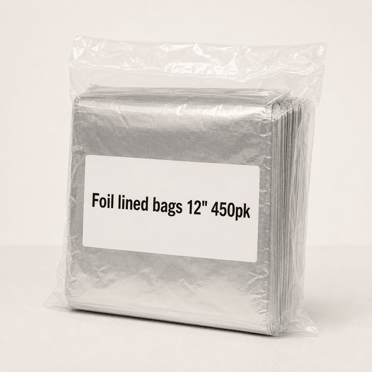 Foil lined bags 12" 450pk - Image 1