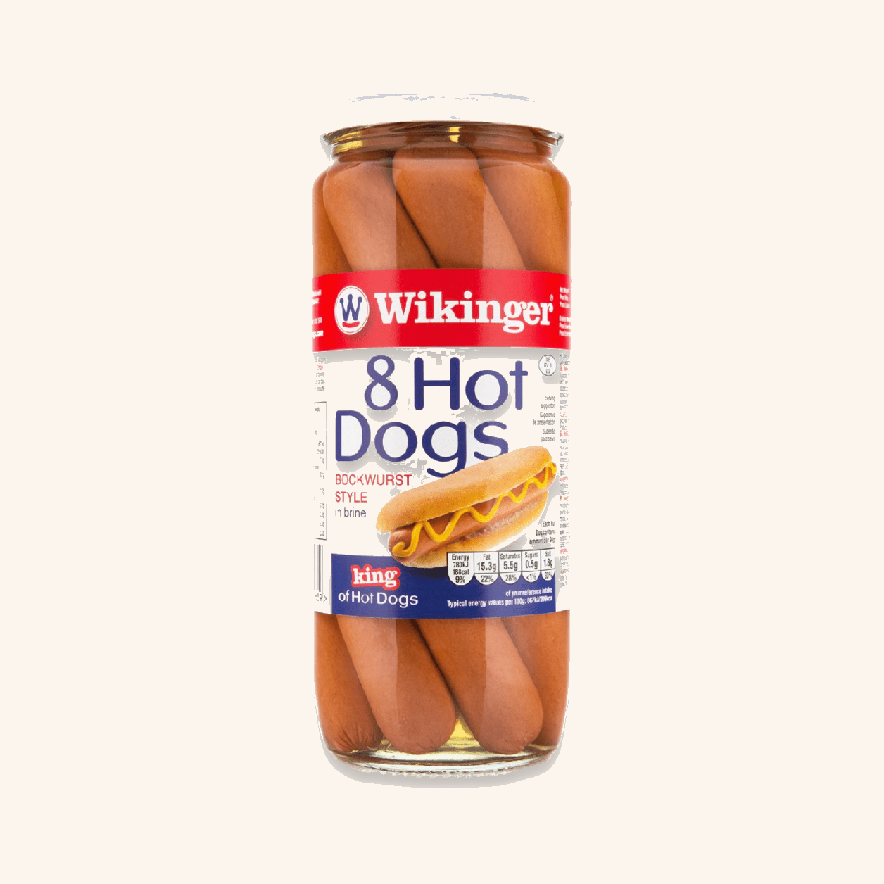 Wikinger 8" hot dogs 8pk (SINGLE) - Image 1
