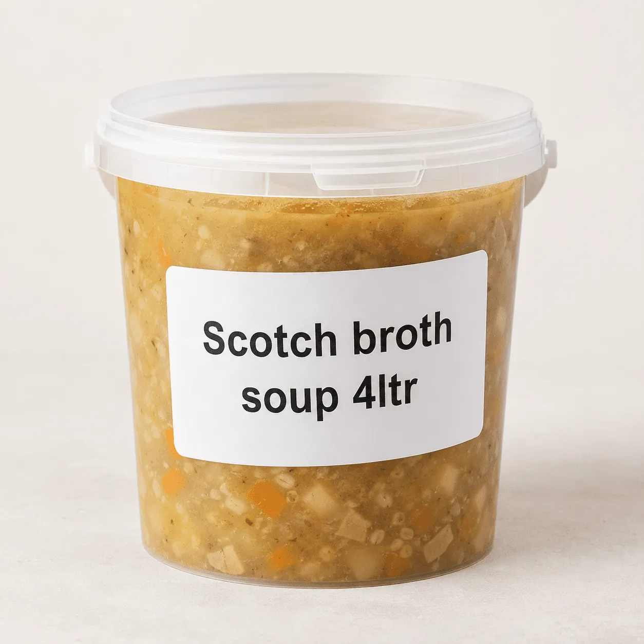 Scotch broth soup 4ltr - Image 1