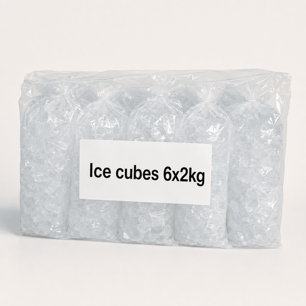 Ice cubes 6x2kg - Image 1