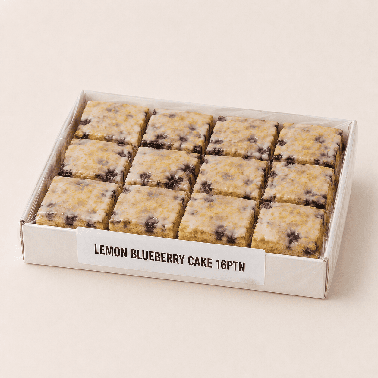 Lemon blueberry cake 16ptn - Image 1