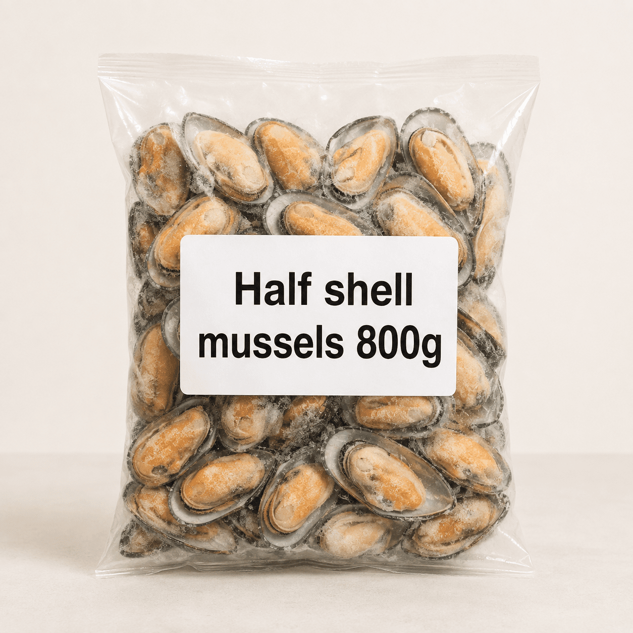 Half shell mussels 800g - Image 1