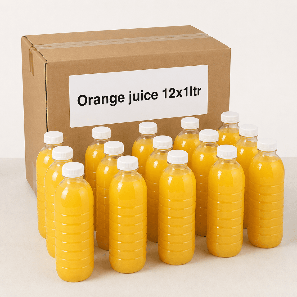 Orange juice 12x1ltr - Image 1