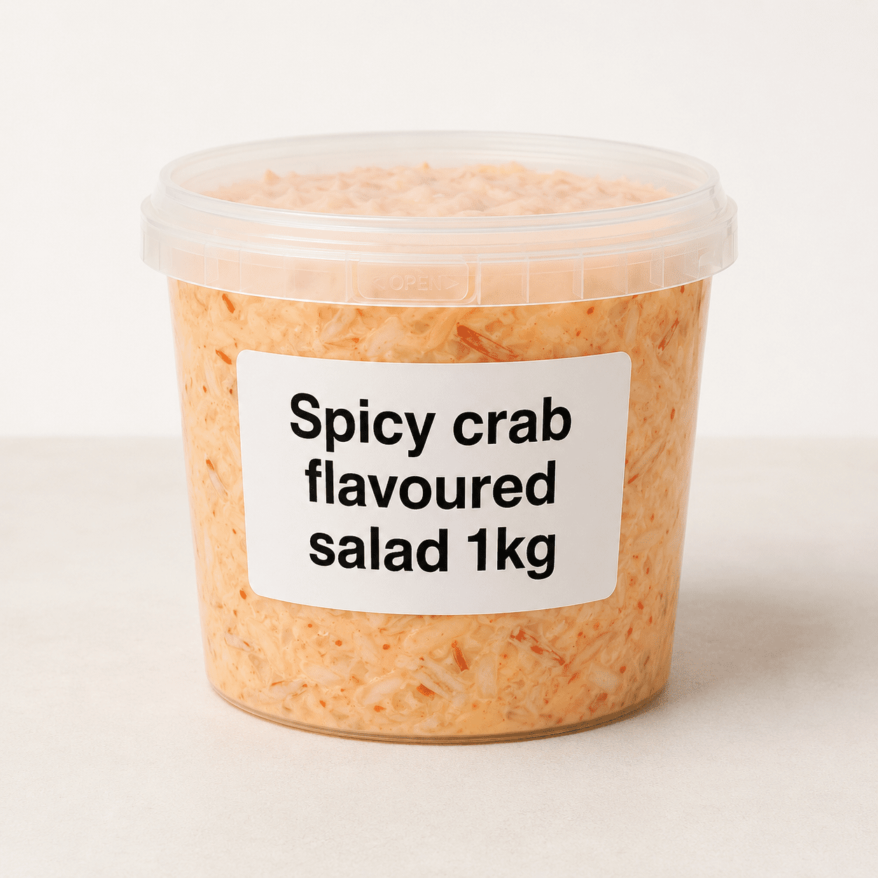 Spicy crab flavoured salad 1kg - Image 1