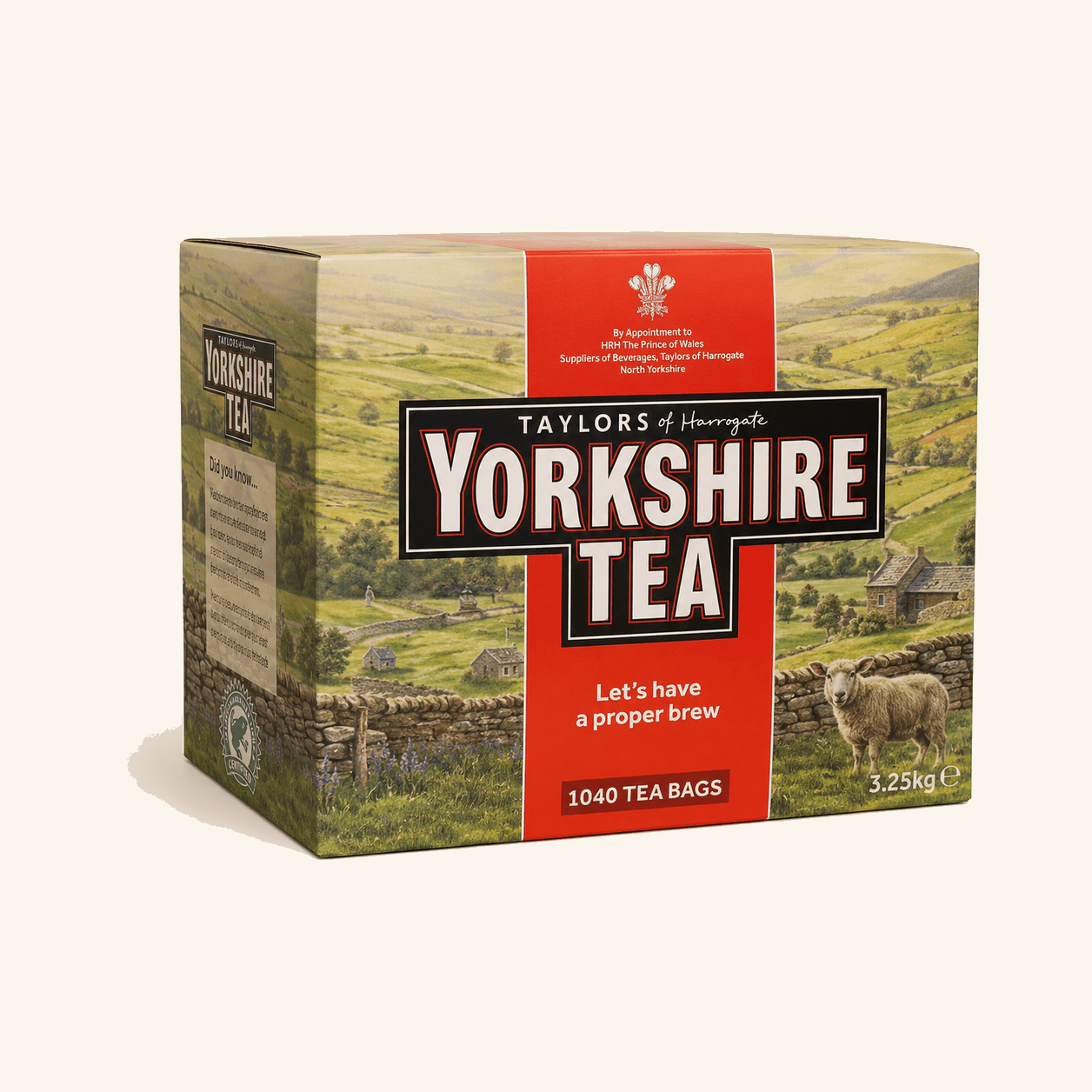Yorkshire teabags 1040pk - Image 1