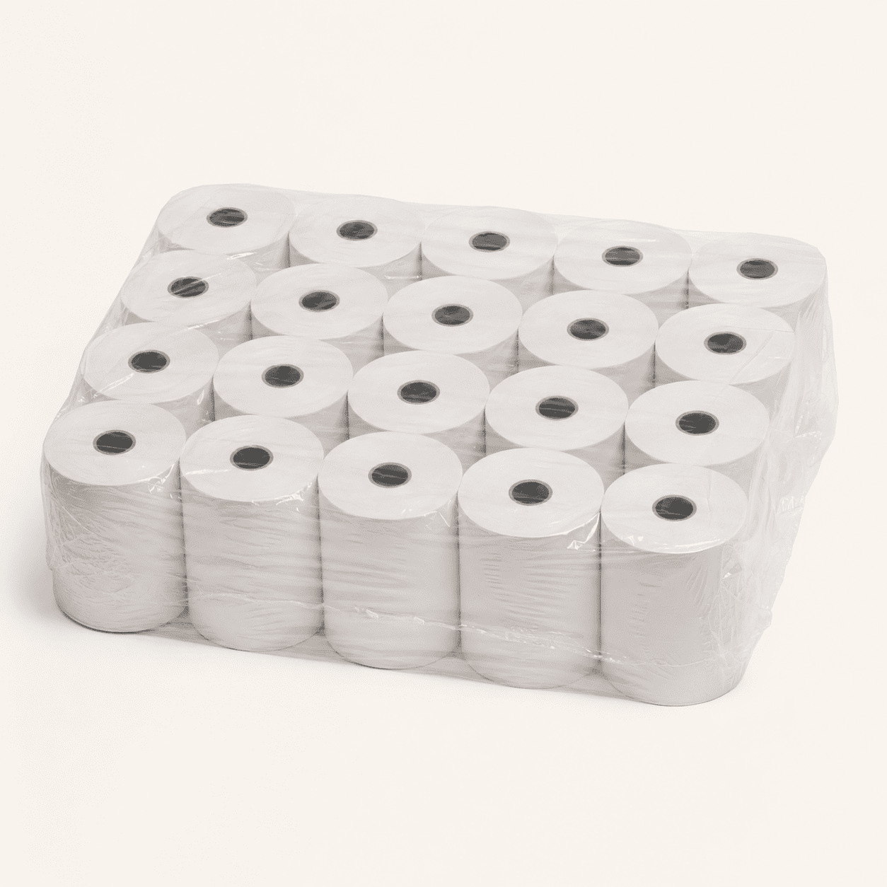 3ply till rolls 76mm 20pk W/P/Y (CASH REGISTER) - Image 1