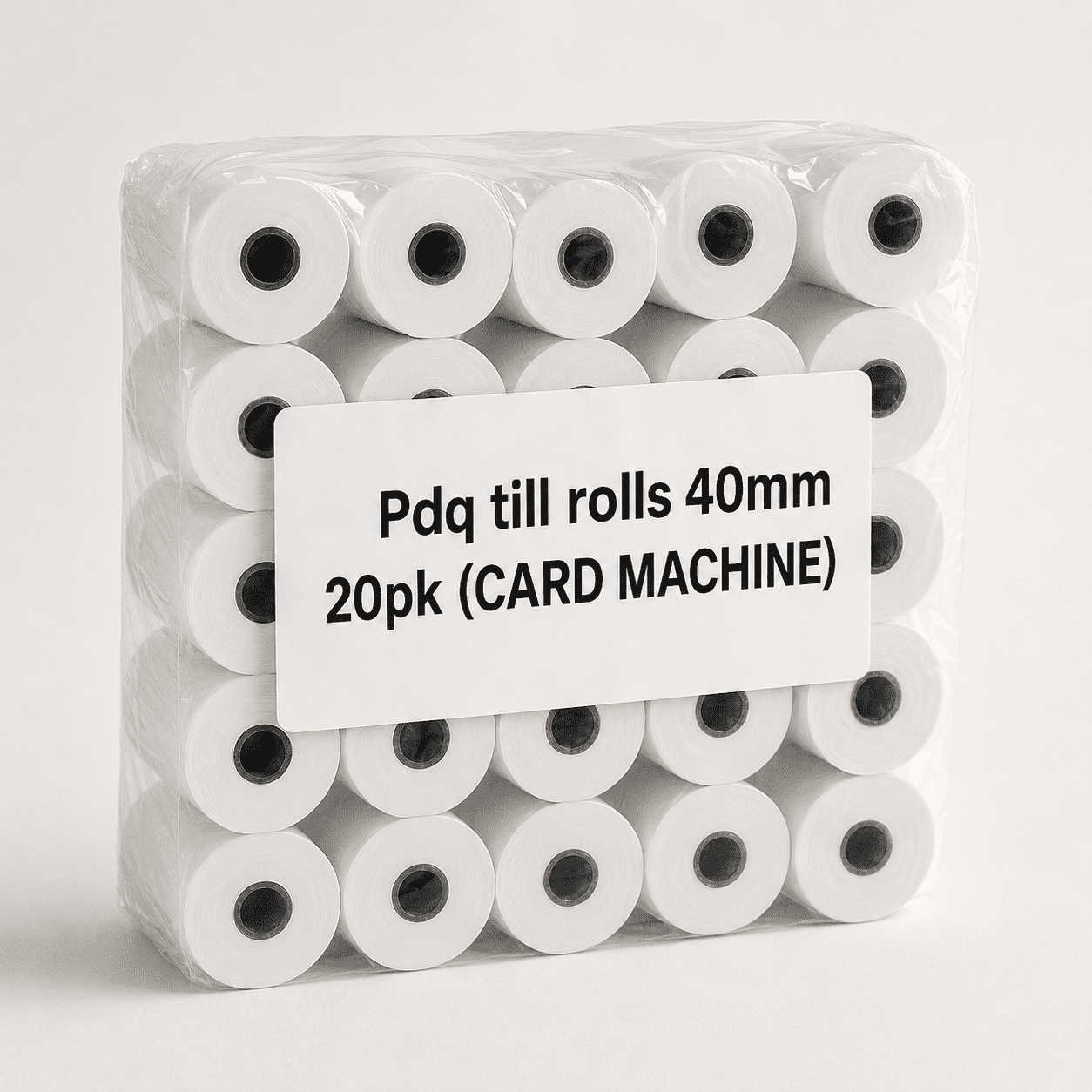 Pdq till rolls 40mm 20pk (CARD MACHINE) - Image 1