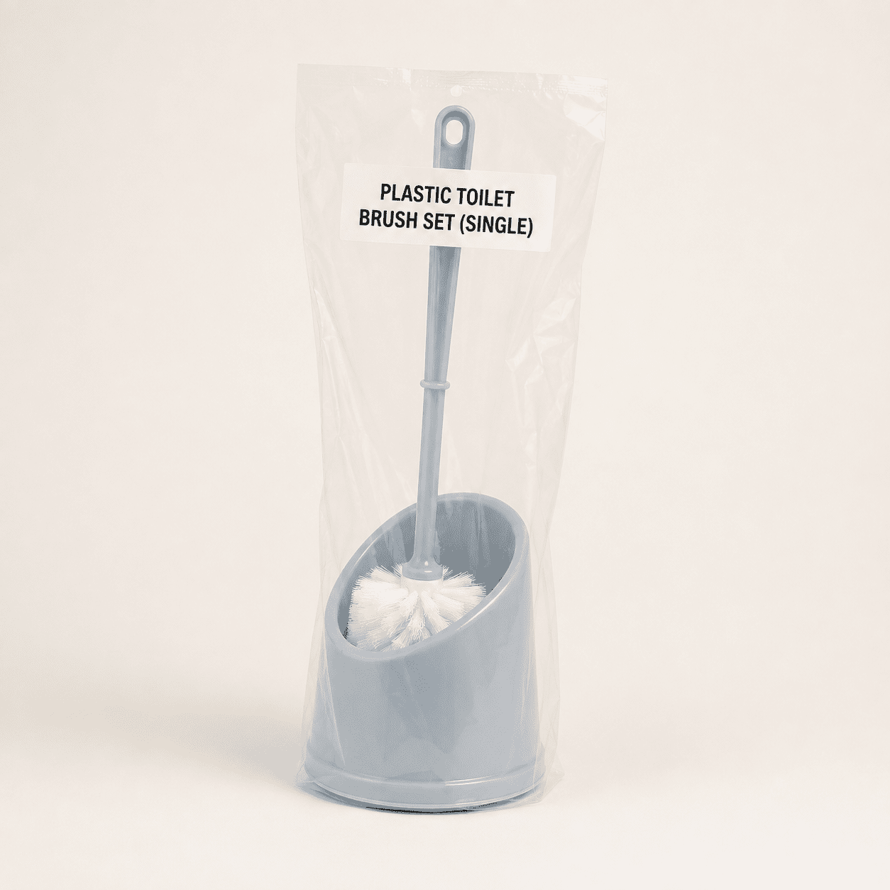 Plastic toilet brush set (SINGLE) - Image 1