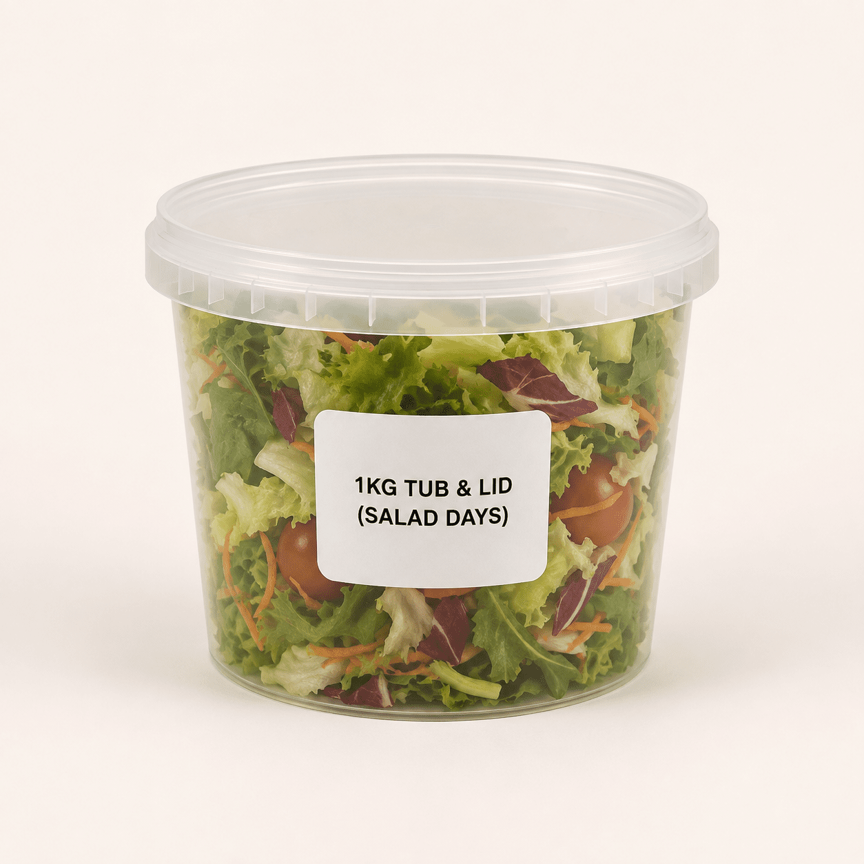 1Kg tub & lid (SALAD DAYS) - Image 1