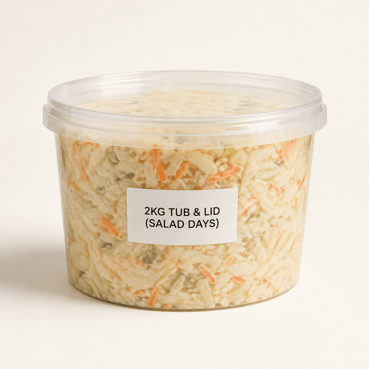 2Kg tub & lid (SALAD DAYS) - Image 1