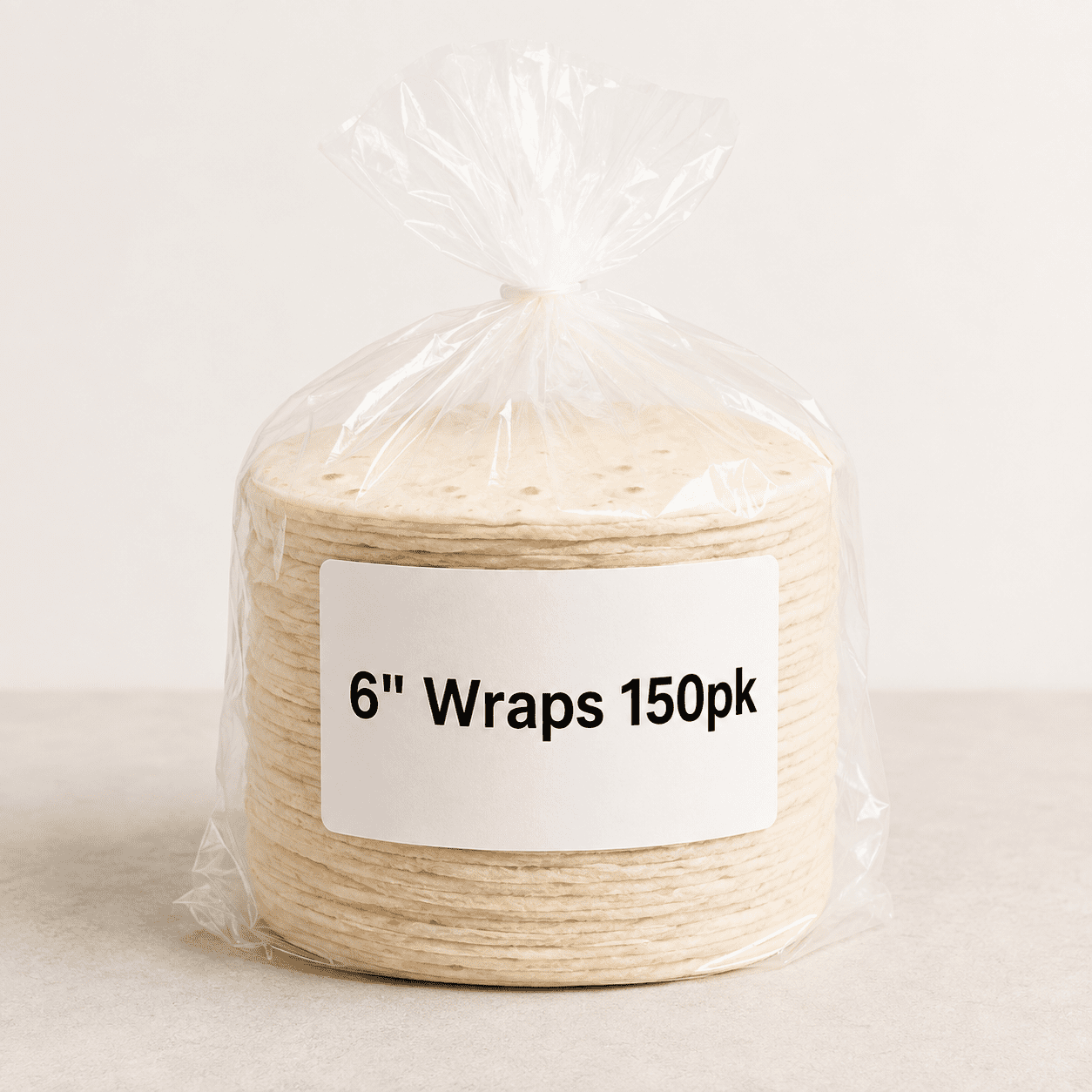 6" Wraps 150pk - Image 1