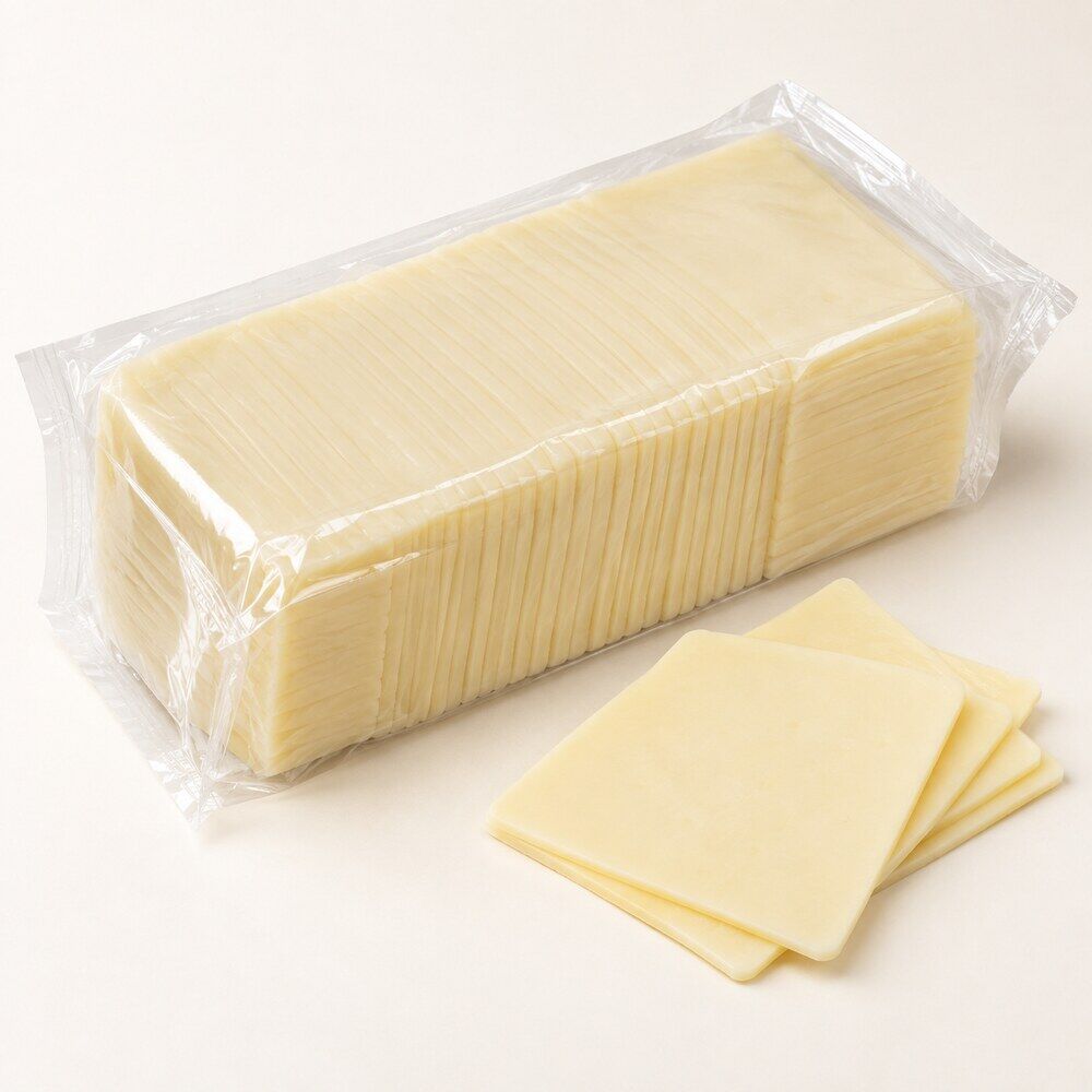 Sliced monterey jack 1kg - Image 1