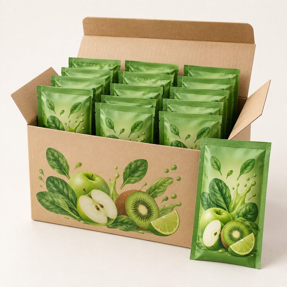 Smoothie sachets 15pk (GREEN) - Image 1