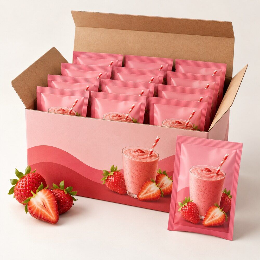 Smoothie sachets 15pk (STRAWBERRY) - Image 1