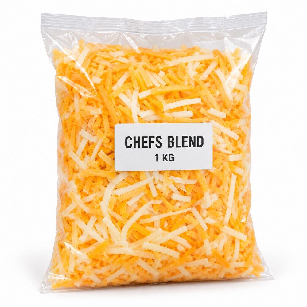 Grated chefs blend 1kg (50/50) - Image 1