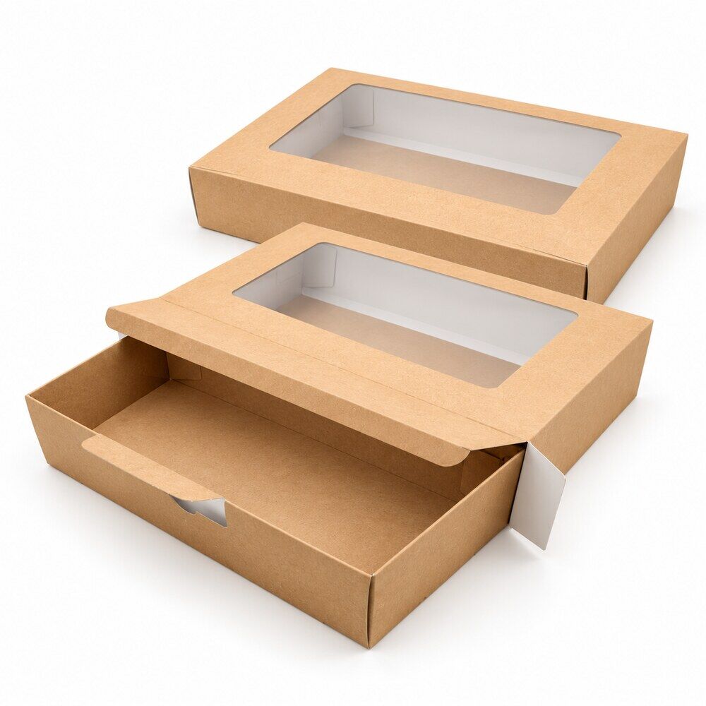 Kraft buffet sleeve & inserts 10pk (MEDIUM) - Image 1
