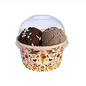 3.5OZ ICE CREAM TUBS 500PK (1 SCOOP) - Image 1