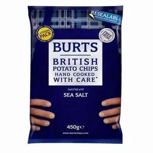 BURTS CATERING CRISPS 4X450G - Image 1