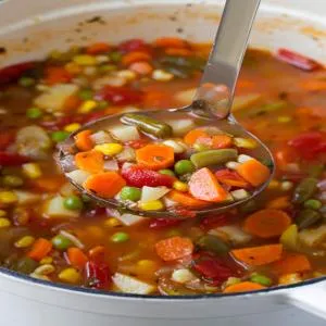HEALTHY VEGETABLE SOUP 4LTR (V) - Image 1