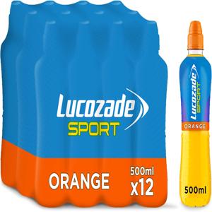 LUCOZADE SPORT ORANGE 12X500ML - Image 1