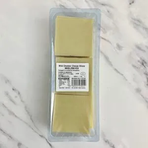SLICED CHEDDAR CHEESE 1KG - Image 1