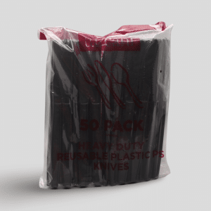 PLASTIC KNIVES HD 100PK