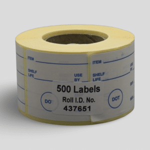 WEEK LABELS 500PK