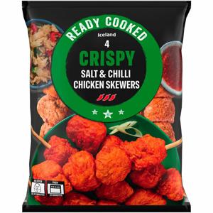 SALT & CHILLI BREADED CHICKEN STRIPS 400G