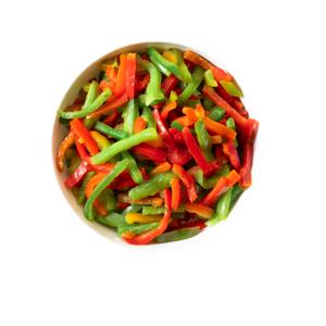 SLICED MIXED PEPPERS 1KG