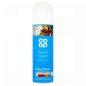 SQUIRTY CREAM AEROSOL 500ML