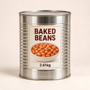 Baked beans tin 2.61kg