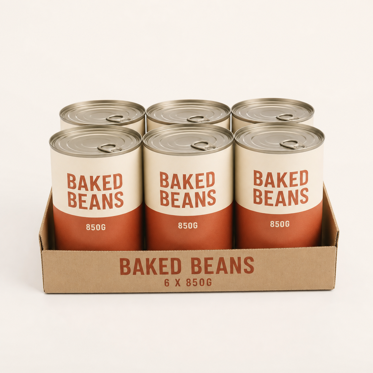 Beans 6x850g Beans 6x850g - Image 1