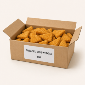 Breaded brie wedges 1kg