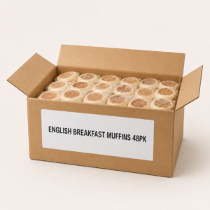 English breakfast muffins 48pk