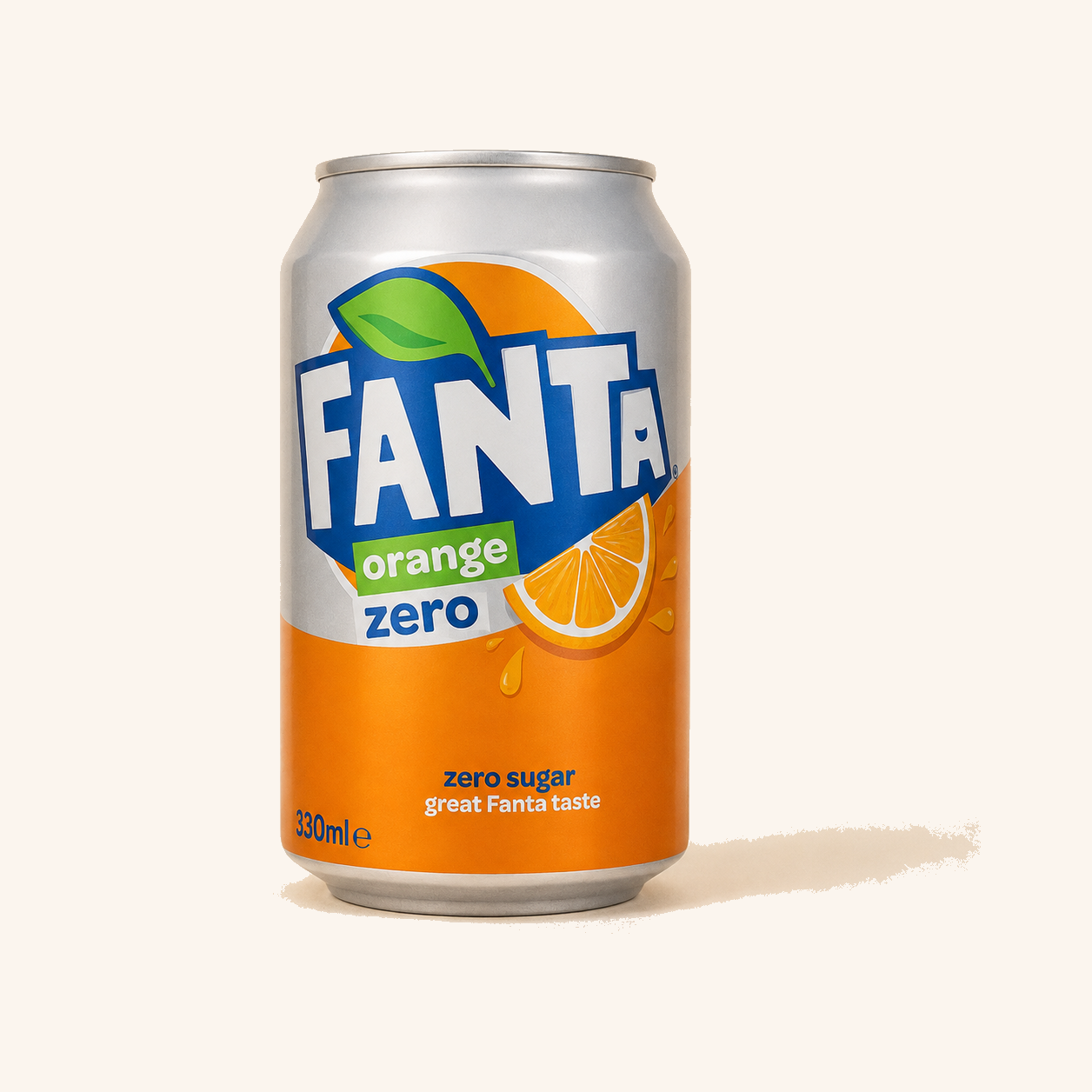 Fanta orange zero 24x330ml Fanta orange zero 24x330ml - Image 1