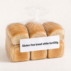 Gluten free bread white 6x430g