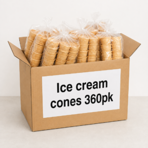 Ice cream cones 360pk