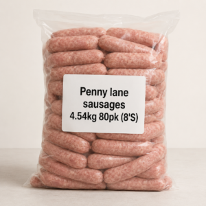 Penny lane sausages 4.54kg 80pk (8'S)