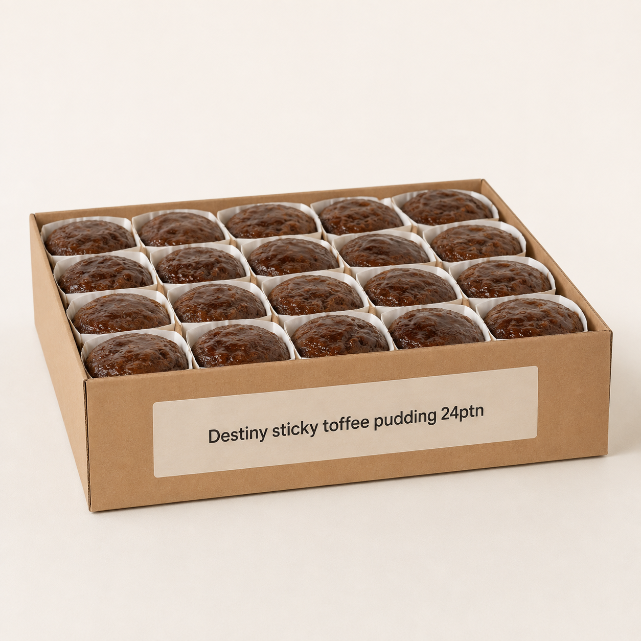 Destiny sticky toffee pudding 24ptn Destiny sticky toffee pudding 24ptn - Image 1