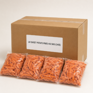 Sweet potato fries 4x2.5kg (CASE)