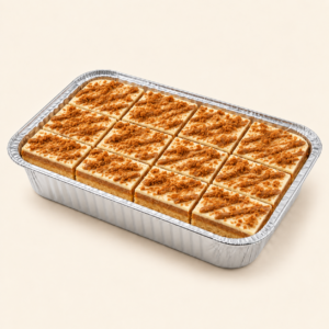 White biscoff traybake 12ptn