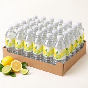 Flavoured water 24x500ml (LEMON & LIME)