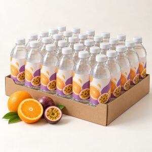 Flavoured water 24x500ml (ORANGE & PASSION FRUIT)