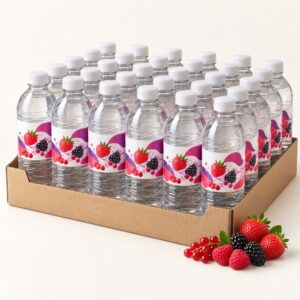Flavoured water 24x500ml (SUMMER FRUITS)