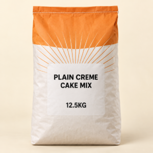 Plain creme cake mix 12.5kg ingredient bag